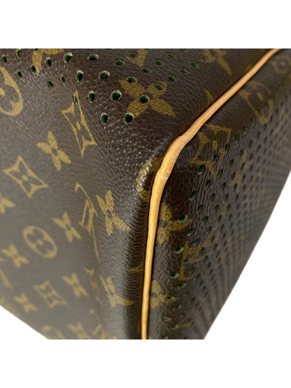 Louis Vuitton Handbag Monogram Perfo Speedy 30 Vert